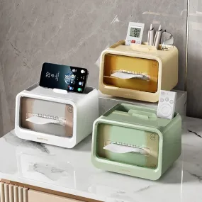 Multifunctional Tissue Box Holder