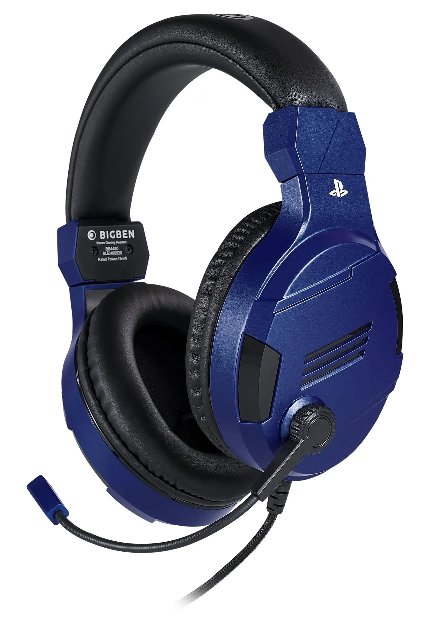 Nacon Bigben Gaming Headphones With Microphone Blue Ps4 V3 Ps4ofheadsetv3blue