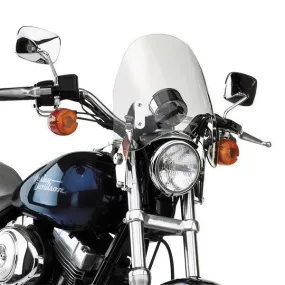 National Cycle N21920 Switchblade Deflector Tint Windshield for H-D 1980-2010 FX Wide Glide and FX Softail Models with 41mm Fork Tubes