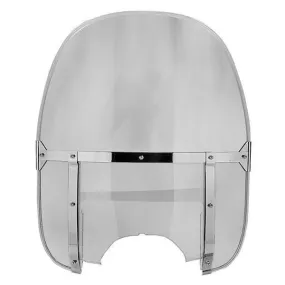 National Cycle N2230 Beaded Heavy Duty Clear Windshield for Wide Frame Suzuki Cruisers