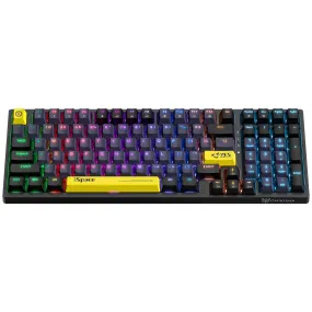 New ONIKUMA G38 Three Color Wired Mechanical Keyboard, 98 Keys Gamer For PC Laptop