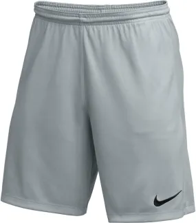 Nike Youth Park III Dri-FIT Shorts Small Gray