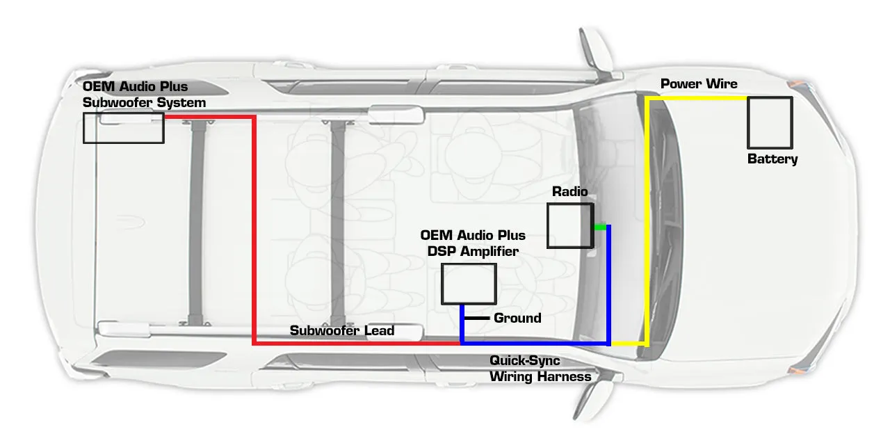 OEM Audio Sound System For 4Runner (2010-2024)