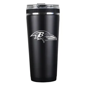 Officially Licensed Baltimore Ravens 26oz Flex Bottle - Black