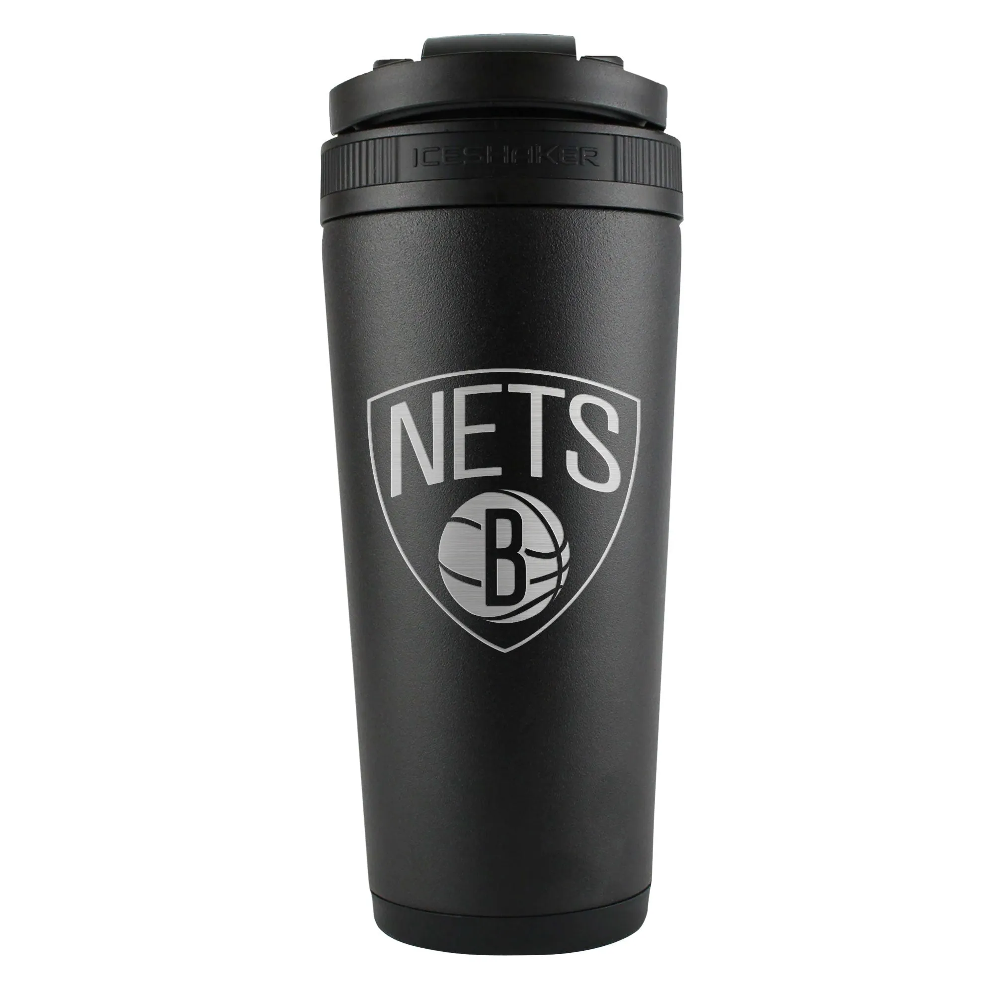 Officially Licensed Brooklyn Nets 26oz Ice Shaker - Black