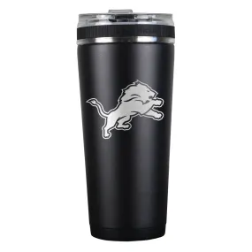 Officially Licensed Detroit Lions 26oz Flex Bottle - Black