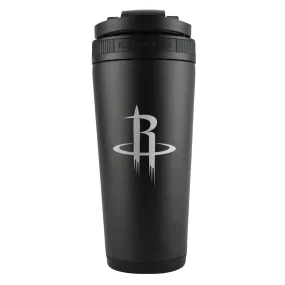 Officially Licensed Houston Rockets 26oz Ice Shaker - Black