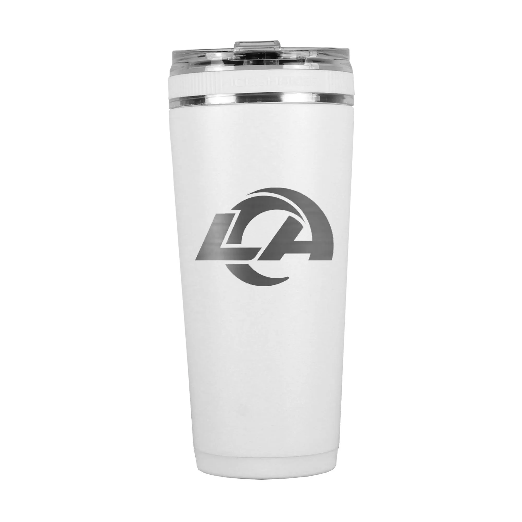 Officially Licensed Los Angeles Rams 26oz Flex Bottle - White