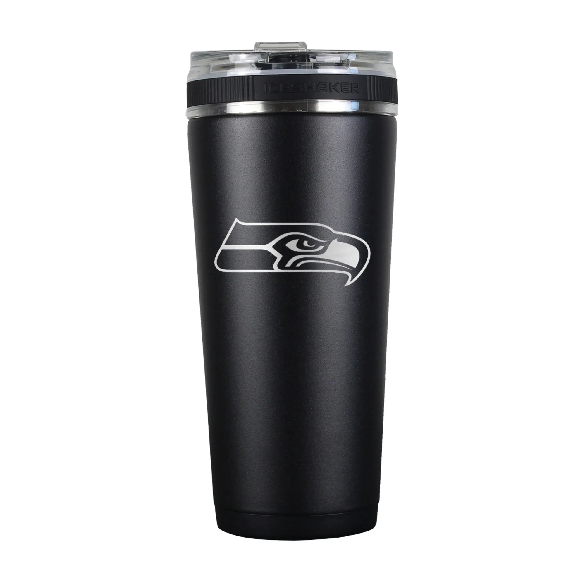 Officially Licensed Seattle Seahawks 26oz Flex Bottle - Black