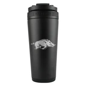 Officially Licensed University of Arkansas 26oz Ice Shaker - Black