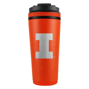 Officially Licensed University of Illinois 26oz Ice Shaker - Orange