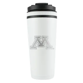 Officially Licensed University of Minnesota 26oz Ice Shaker - White