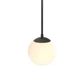 Open Box Castell 8" Globe LED Pendant, Matte Black