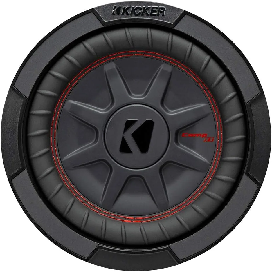 Open Box - Kicker 48CWRT84 CompRT 8"(20cm) Subwoofer, DVC, 4-ohm, RoHS Compliant