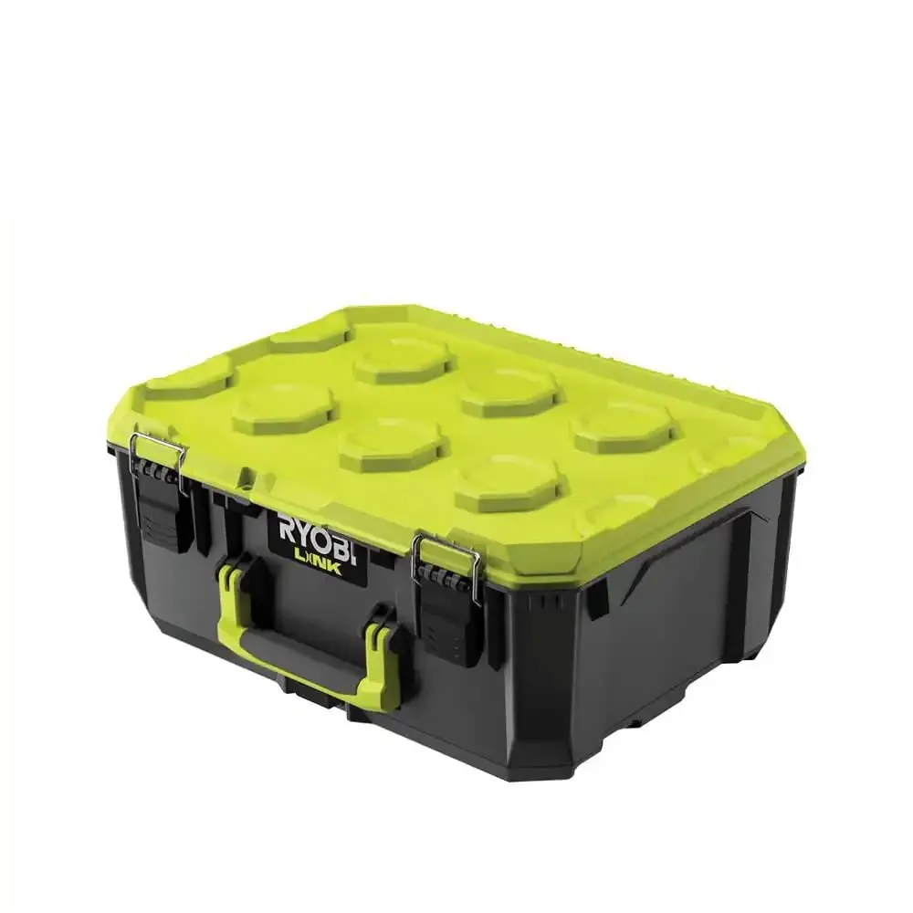 Open Box -  LINK Medium Tool Box, RYOBI Green