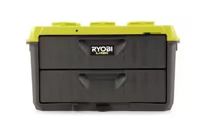 Open Box -  RYOBI LINK 2 Drawer Tool Box