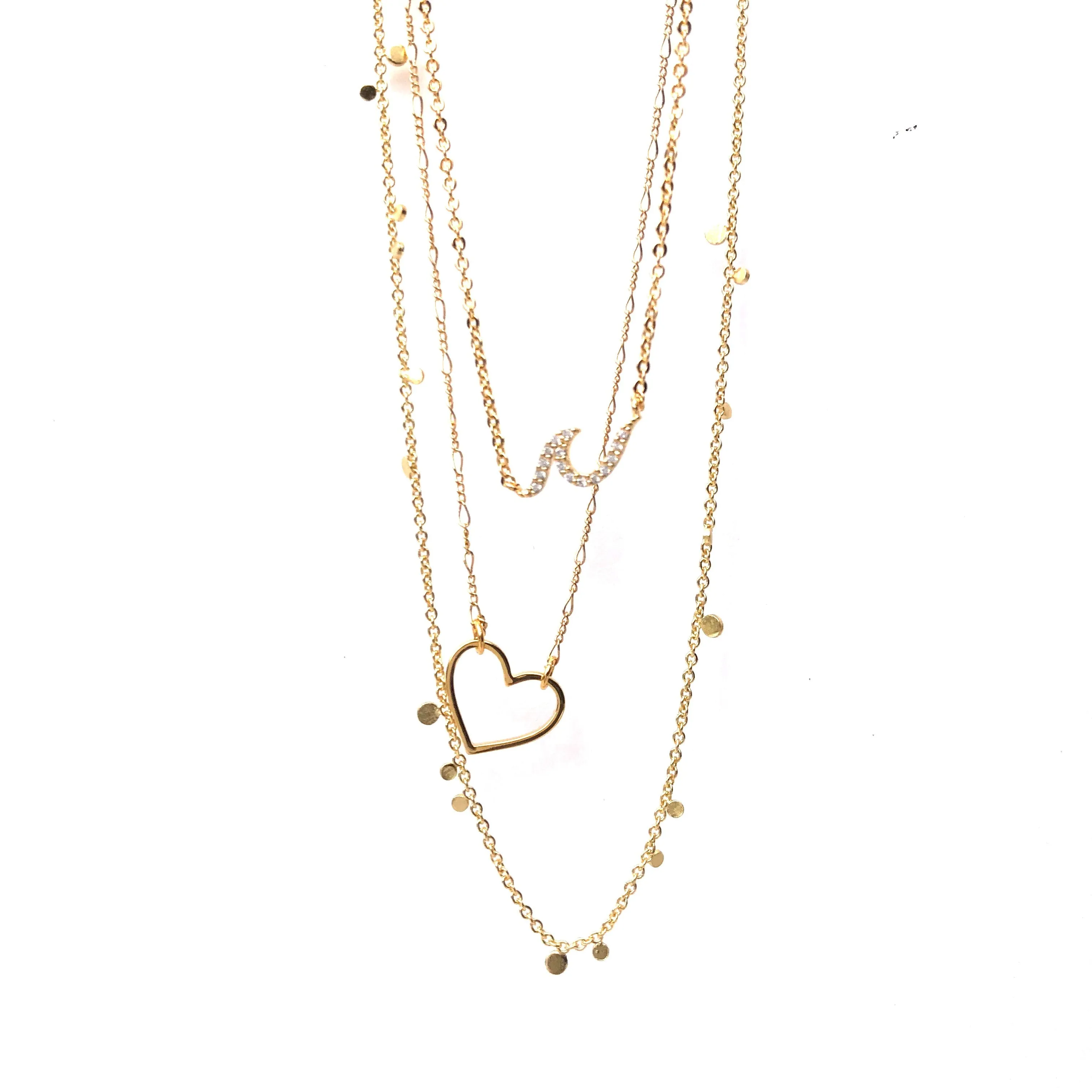 OPEN HEART NECKLACE