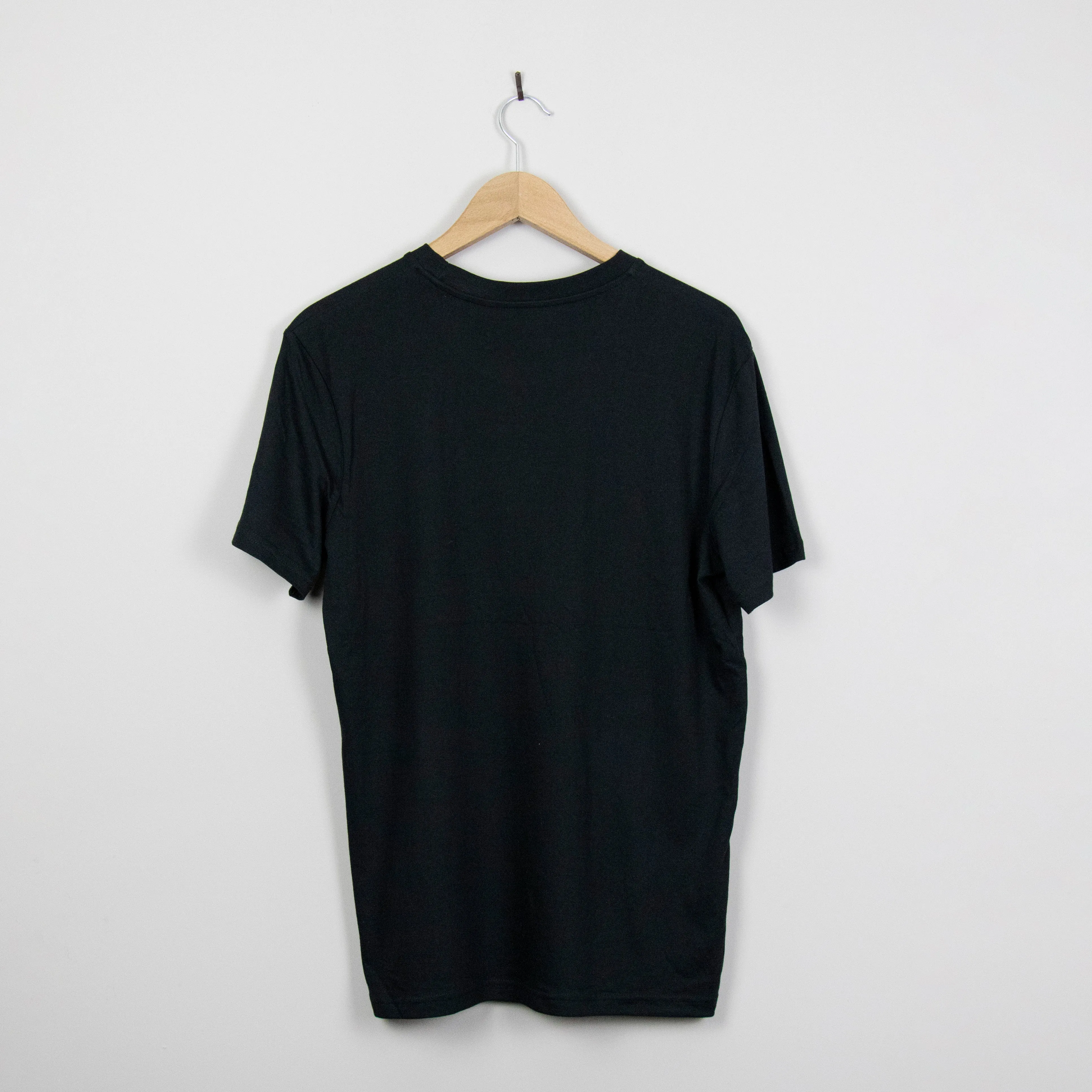 Organic Adult T Shirt | Wave Black