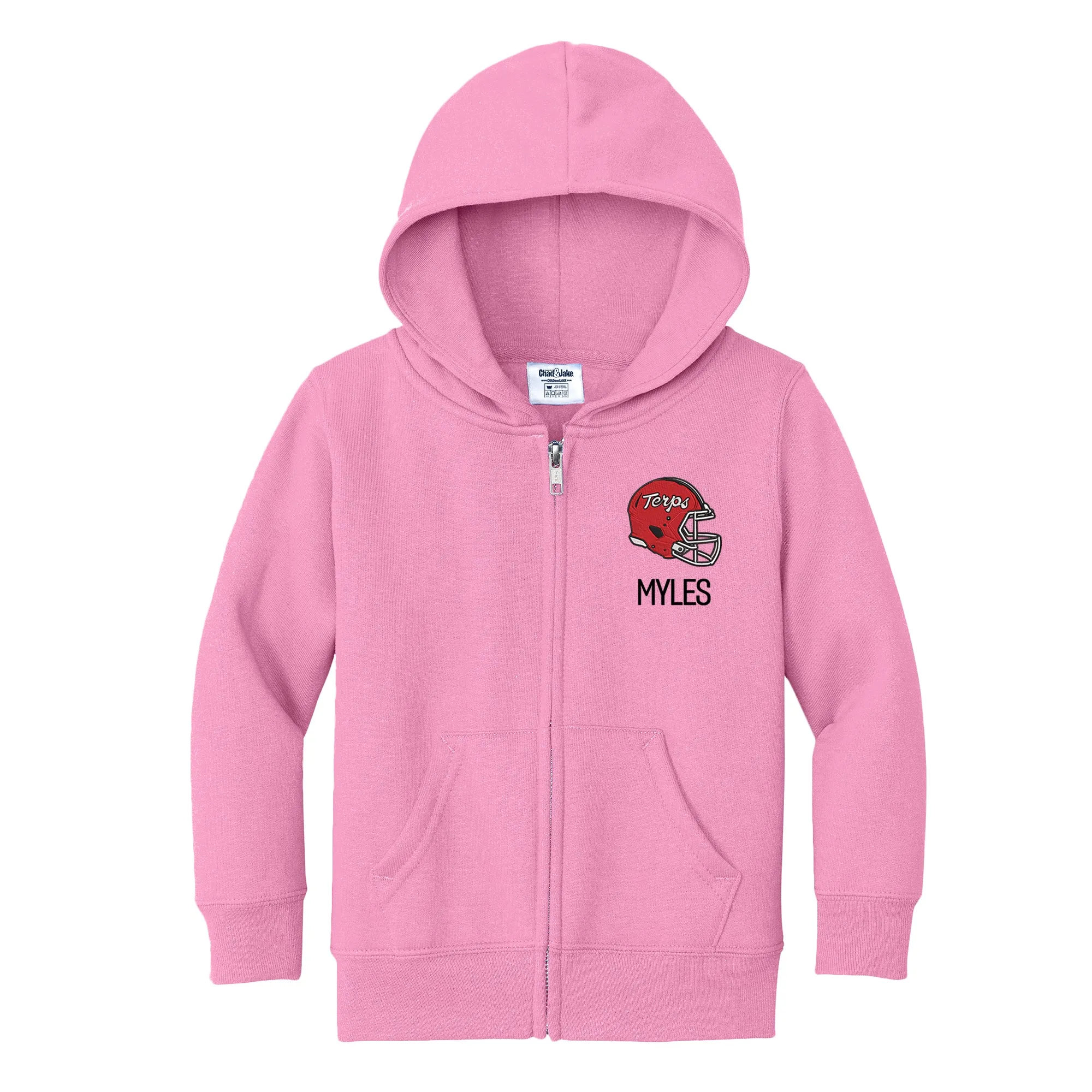 Personalized Maryland Terrapins Helmet Toddler Full-Zip Sweatshirt