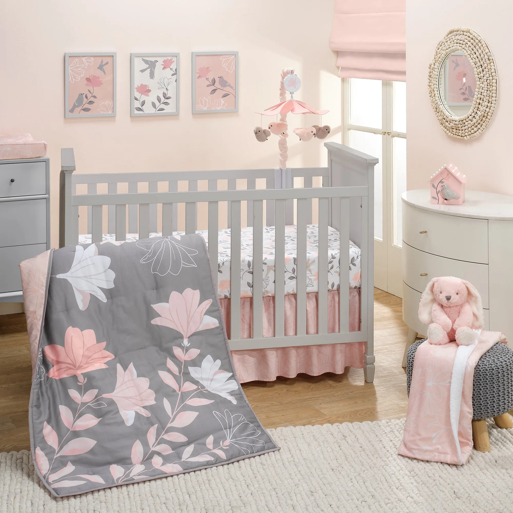 Petals Musical Baby Crib Mobile