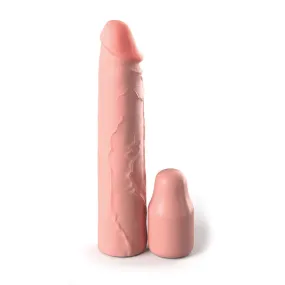 Pipedream Fantasy X-Tensions Elite 2 Inch Silicone X-Tension - Light