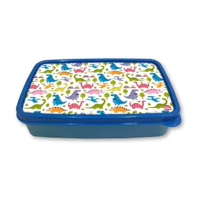 Plastic Kids Lunch Box for School Boys Snack Containers - Dinosaur