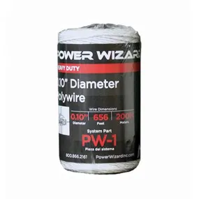 Polywire 0.10” DIAM., 656 FT/200 M