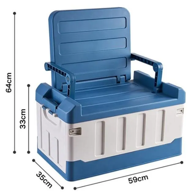 Portable Travel Storage Box Chair