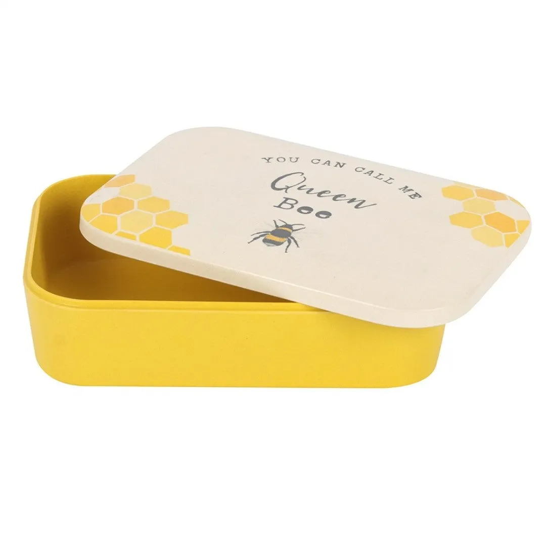 Queen Bee Bamboo Lunch Box