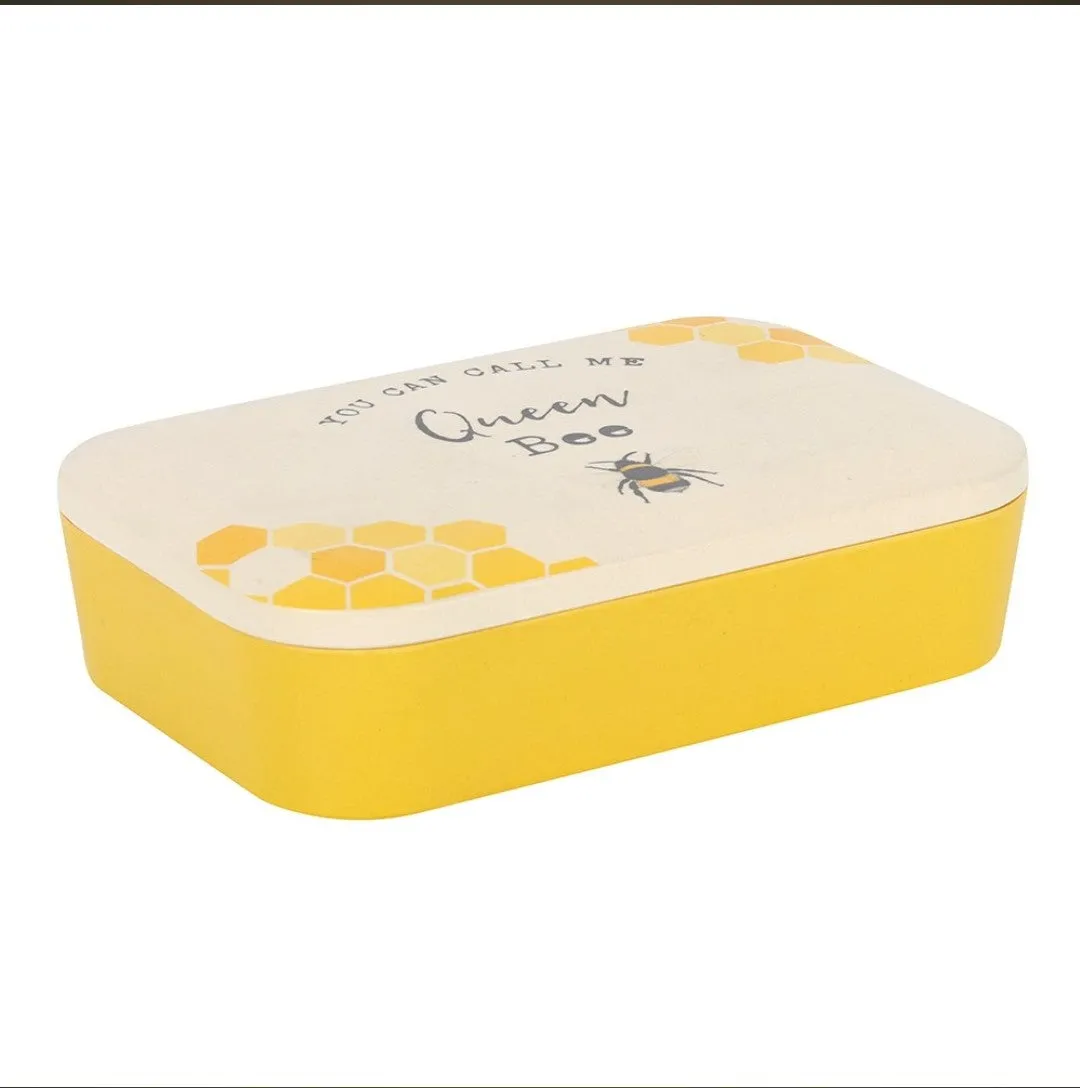 Queen Bee Bamboo Lunch Box