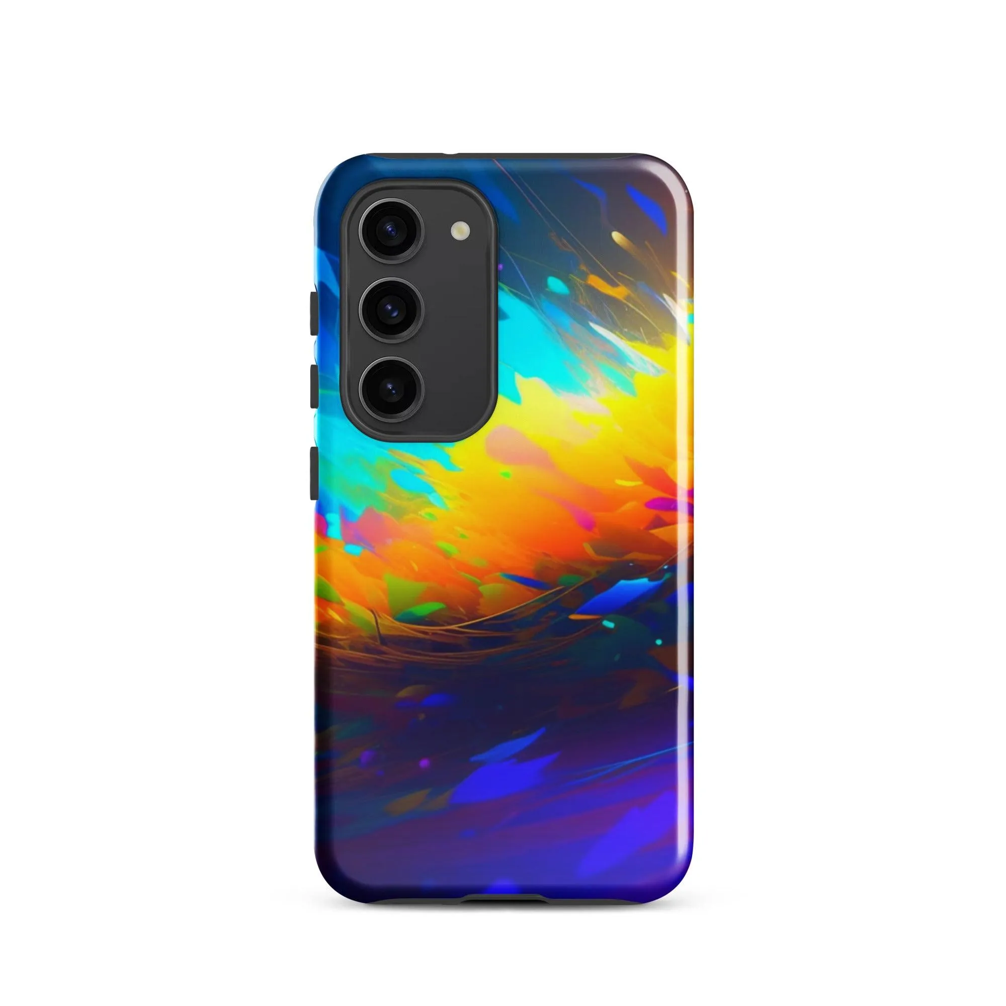 "Colorful Unknown" Tough Case for Samsung® Phones - Dual Layer Protection