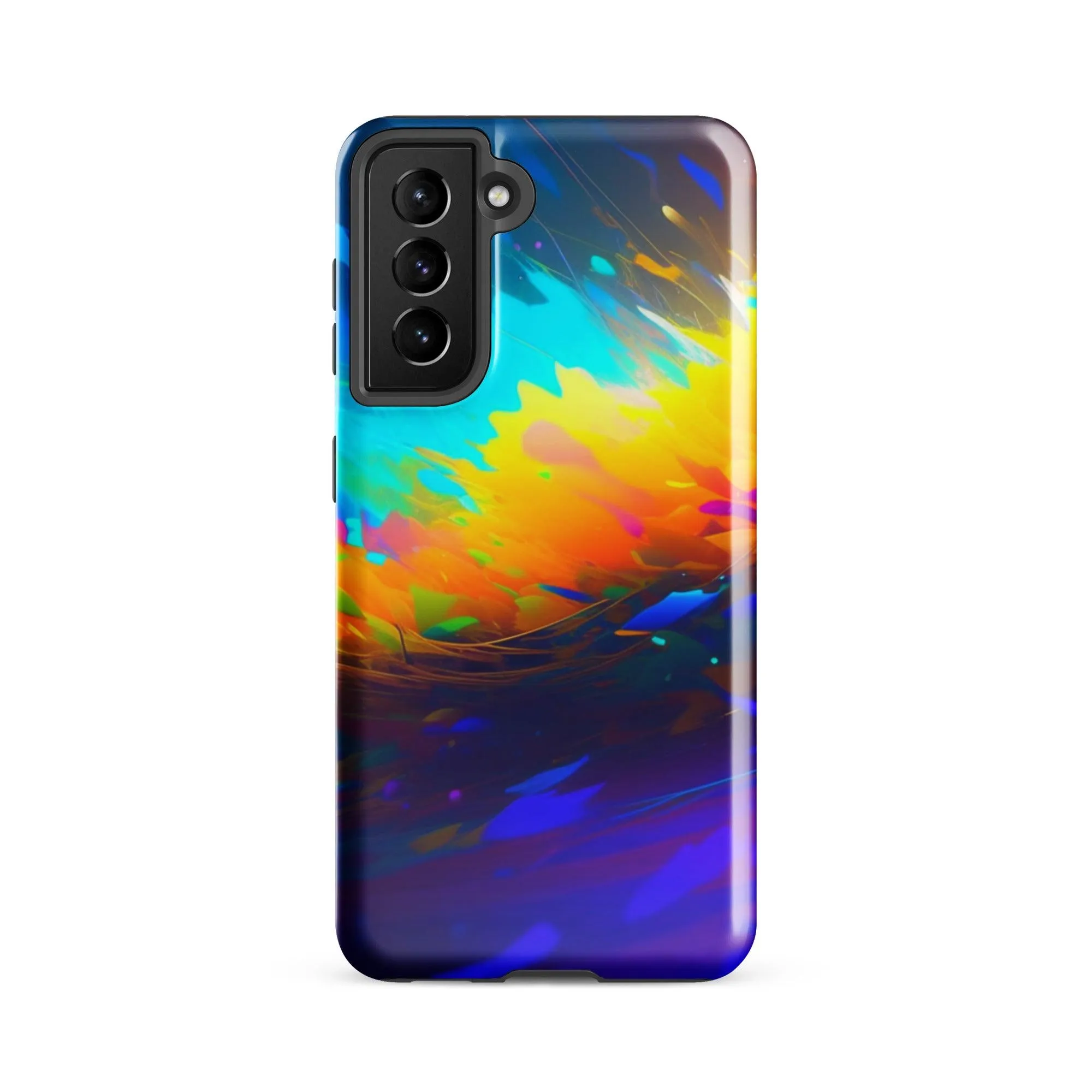 "Colorful Unknown" Tough Case for Samsung® Phones - Dual Layer Protection