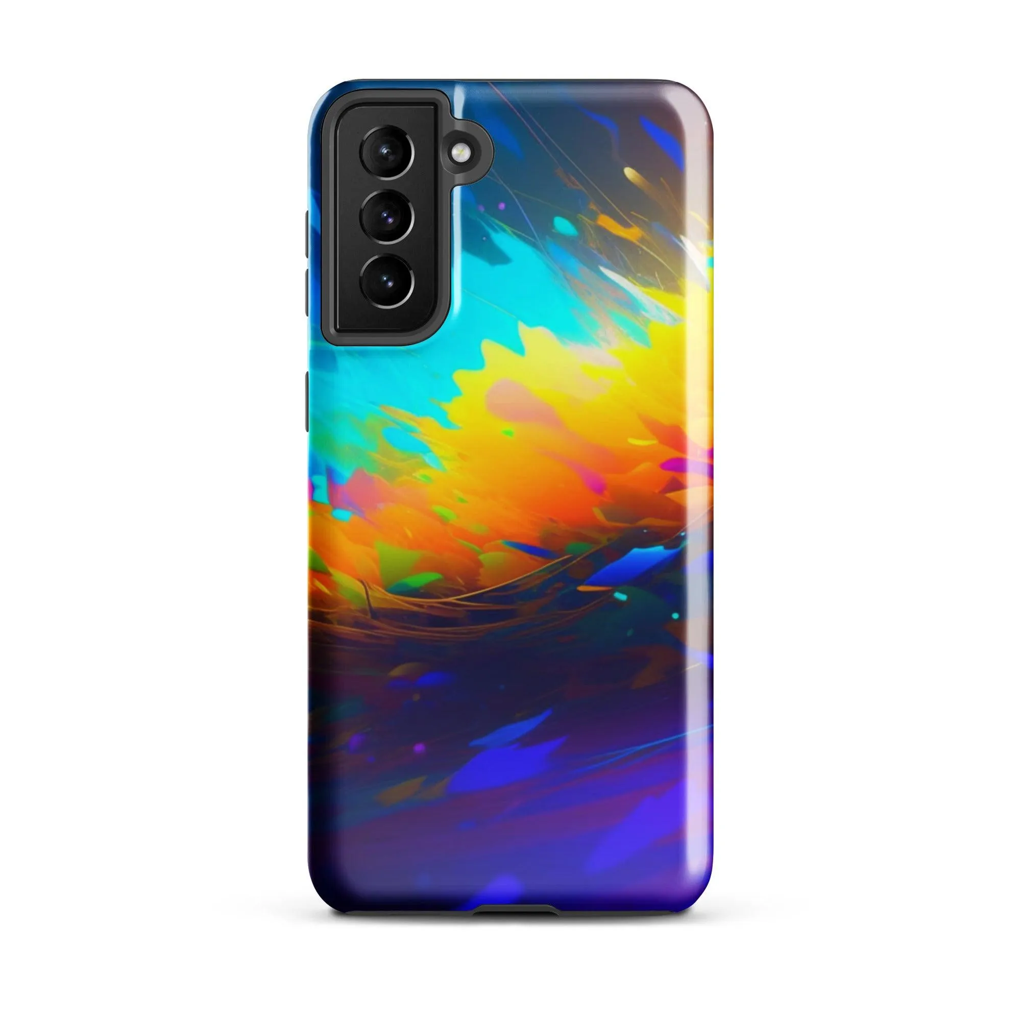 "Colorful Unknown" Tough Case for Samsung® Phones - Dual Layer Protection