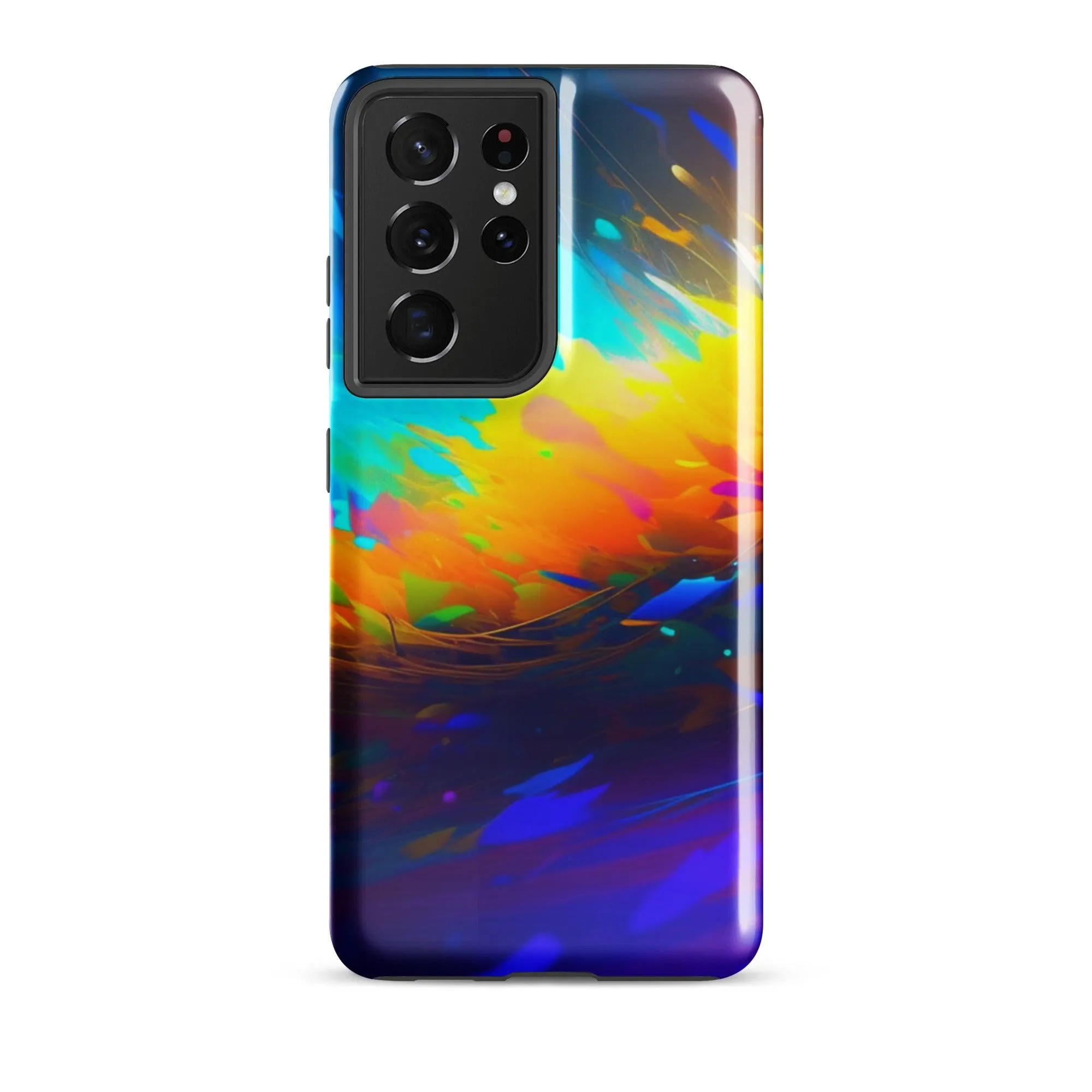 "Colorful Unknown" Tough Case for Samsung® Phones - Dual Layer Protection