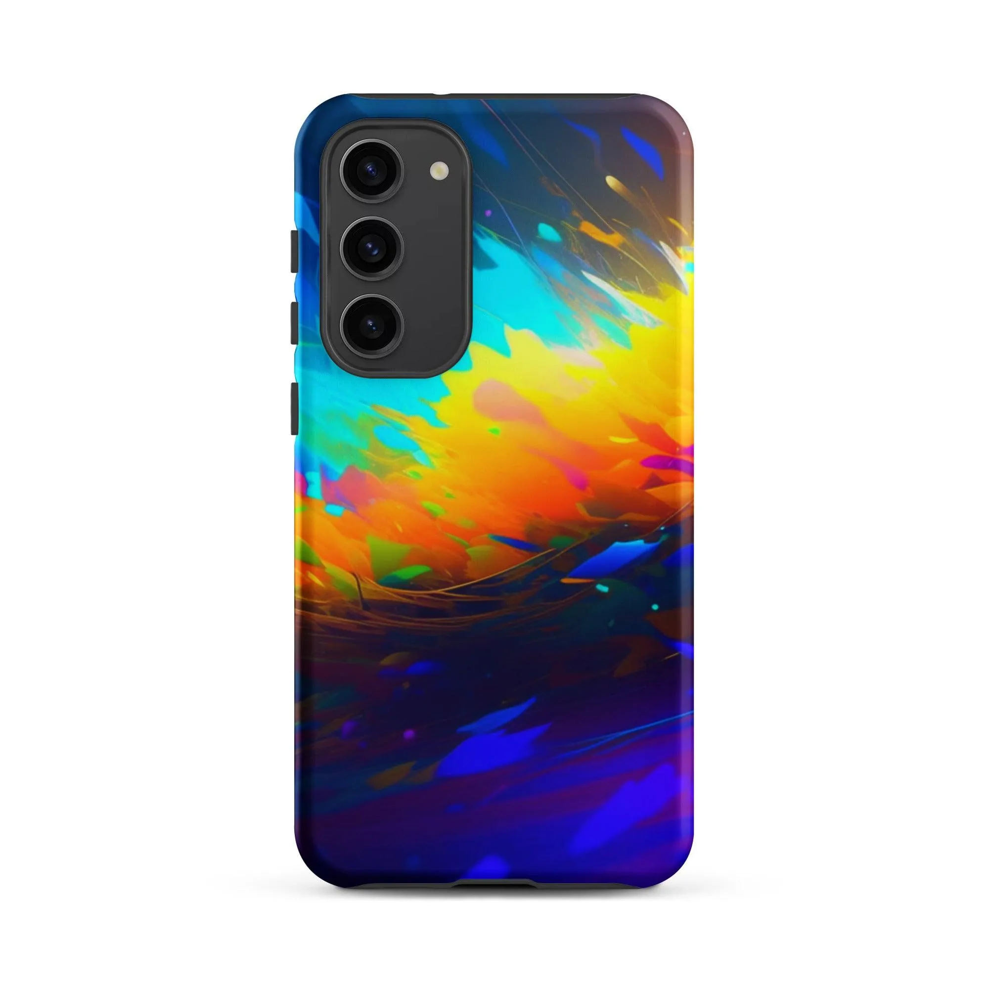 "Colorful Unknown" Tough Case for Samsung® Phones - Dual Layer Protection