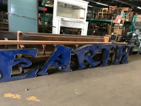 "EARTH" Neon letters- as is