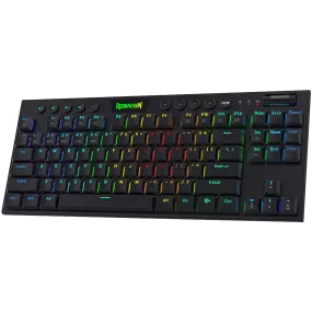 (RENEWED) HORUS K621 TKL Wired 2.4G BT MECHANICAL KEYBOARD (RED SWITCH)