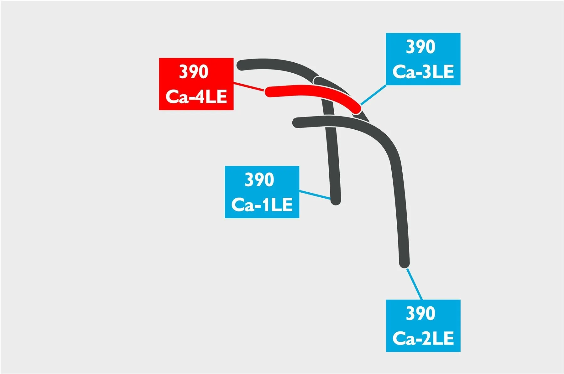 Replacement Air Poles for Kampa Dometic Grande R Extension - Pro