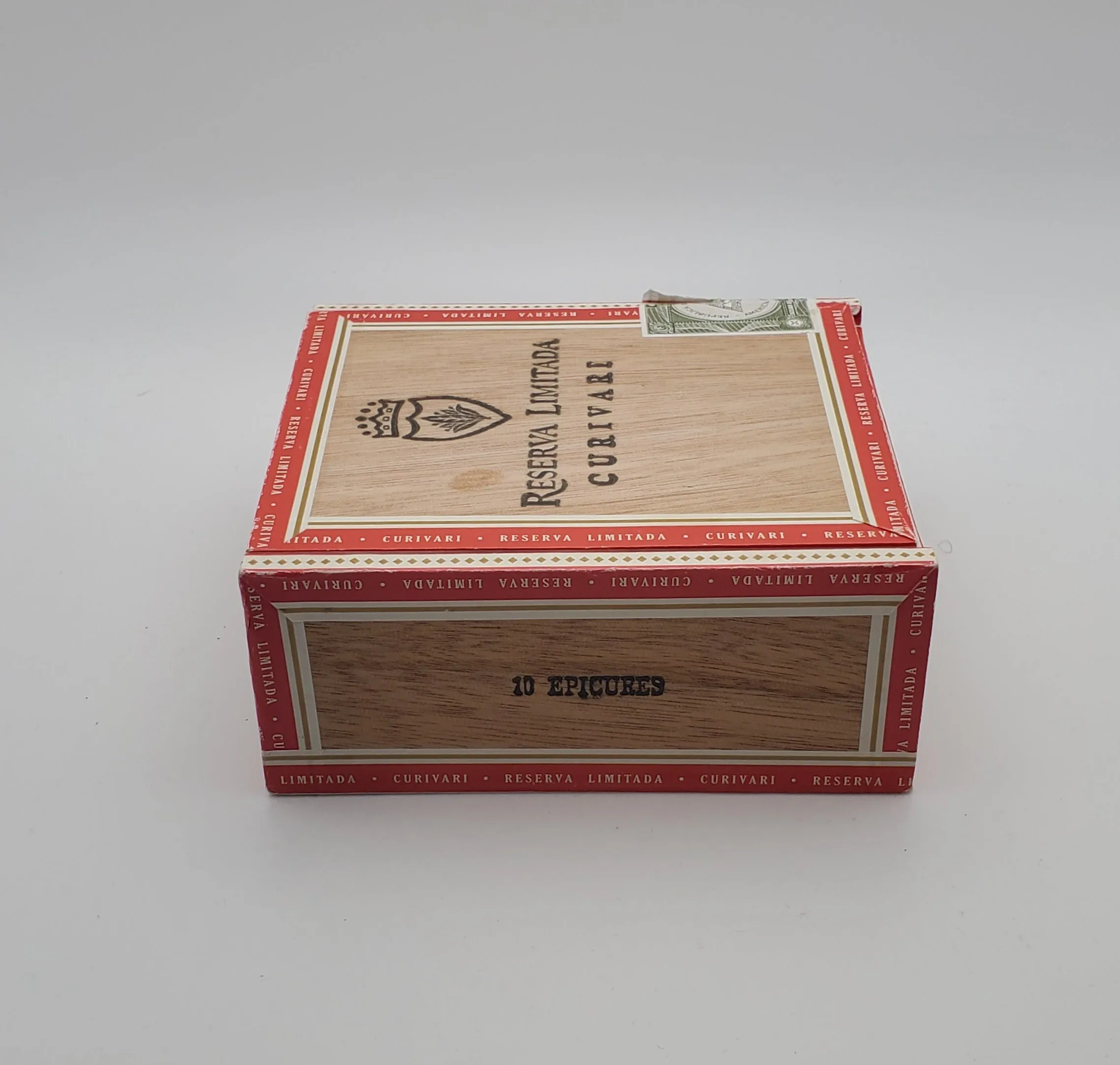 Reserva Limitada Curivari Wood Cigar Box