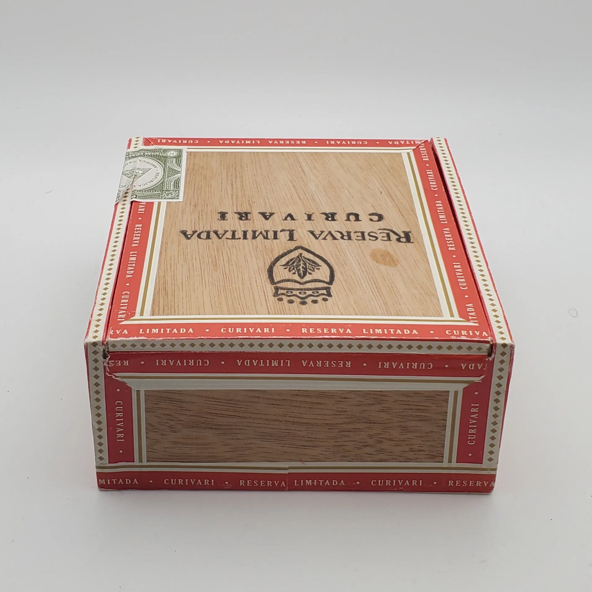 Reserva Limitada Curivari Wood Cigar Box