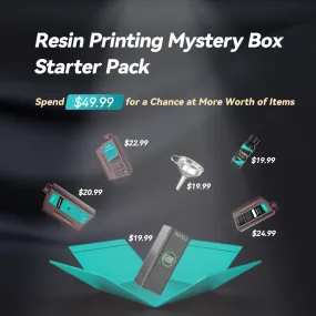 Resin Printing Mystery Box, Unlock the Surprise Mystery Box