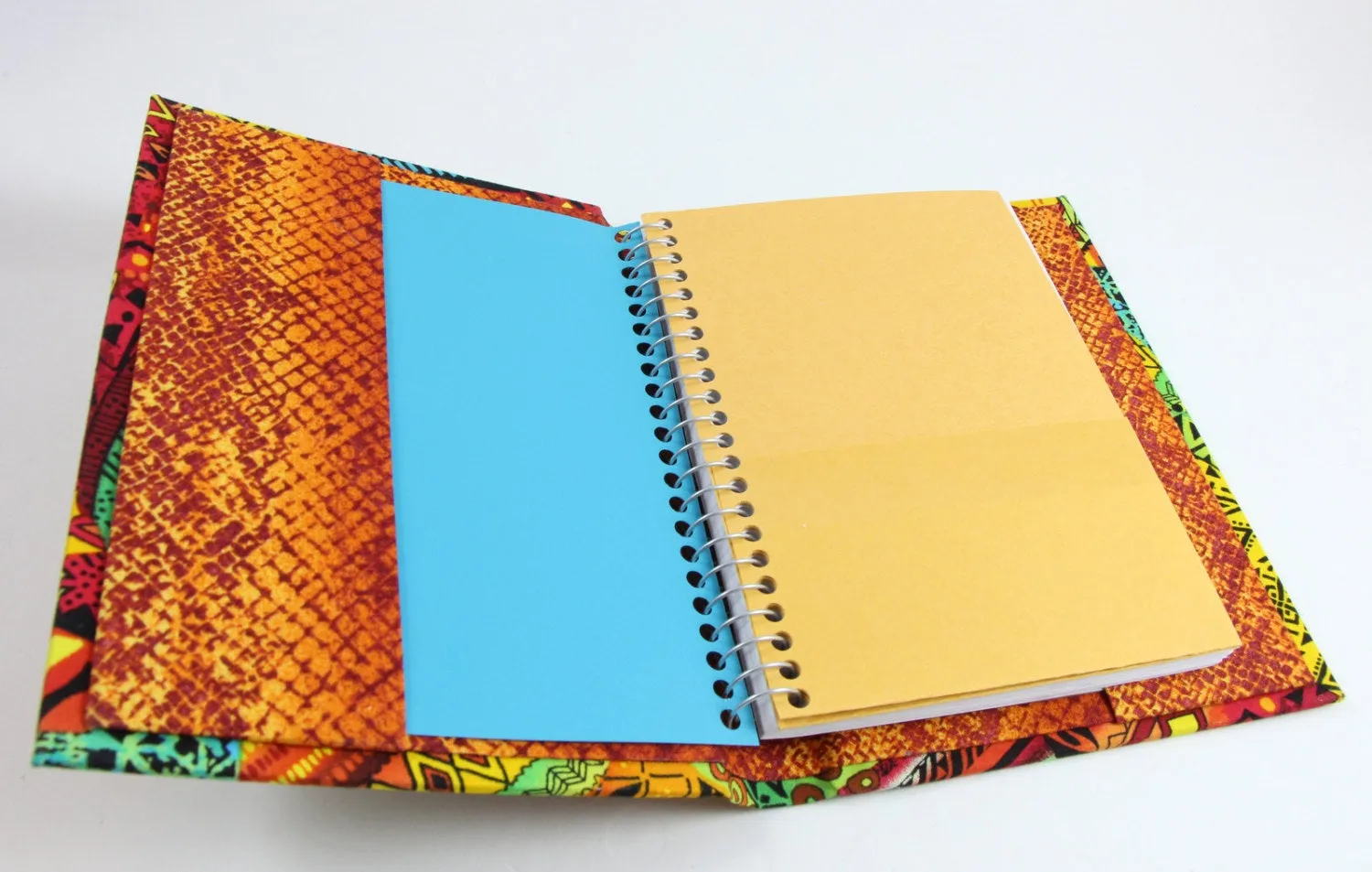 Reusable fabric journal cover DIY kit, cartonnage kit 101, online instructions included