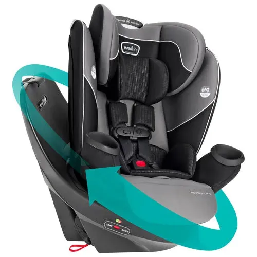 Revolve 360 All-In-One Car Seat - Amherst Grey