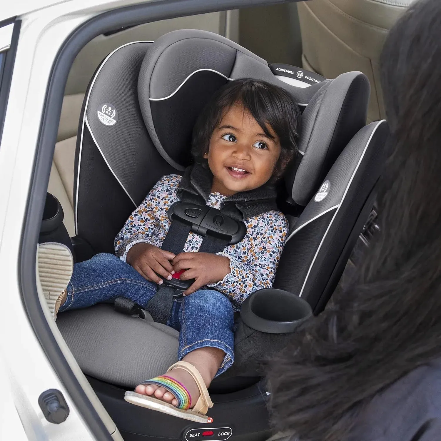 Revolve 360 All-In-One Car Seat - Amherst Grey