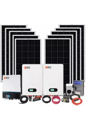 Rich Solar 48V 120VAC Solar Cabin Kit