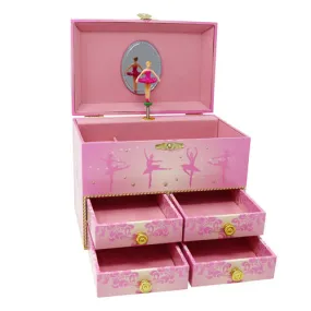 Romantic Ballet Medium Musical Jewellery Box