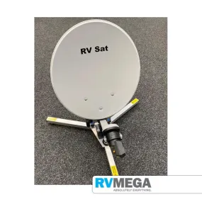 RVSAT Portable Satellite Dish 40cm - with Tripod