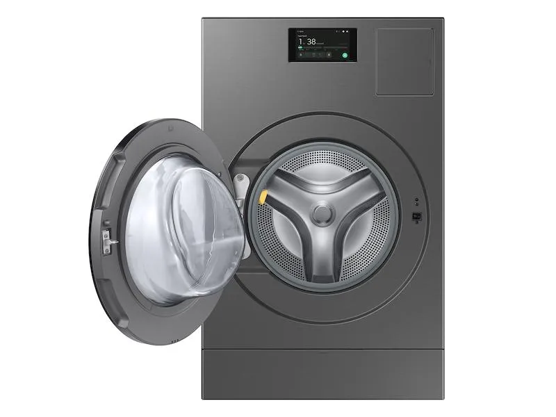 Samsung WD53DBA900HZ Bespoke AI Laundry Combo™ All-in-One 5.3 cu. ft. Ultra Capacity Washer and Ventless Heat Pump Dryer in Dark Steel