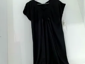 shopper beats Women's Black Short Sleeve Casual Dress Size Small