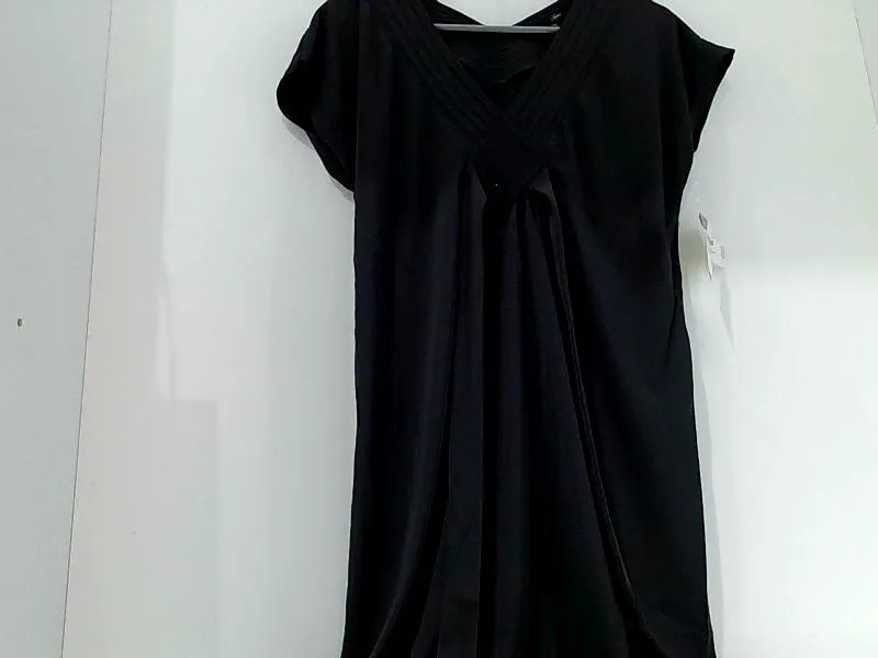 shopper beats Women's Black Short Sleeve Casual Dress Size Small